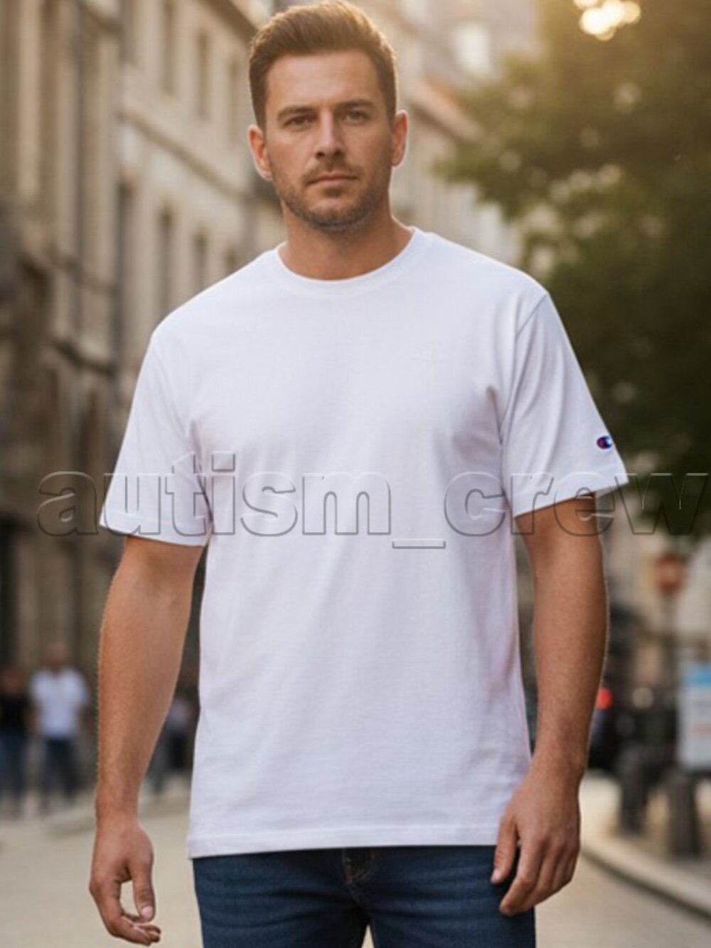 2/$18 💥🆕 Champion Men's Crew Neck Short Sleeve Active T-Shirt | Medium | 7611